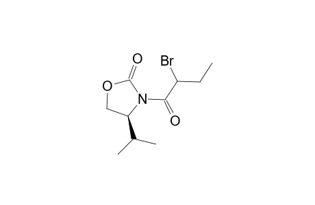 3-(2'-Bromobutanoyl)4-isopropyl-1,3-oxazolidin-2-one