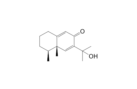 1-Hydroxy-eremophyl-6(7),9(10)-dien-8-one