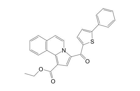 Ethyl 3-(5-phenylthiophen-2-ylcarbonyl)pyrrolo[2,1-a]isoquinoline-1-carboxylate