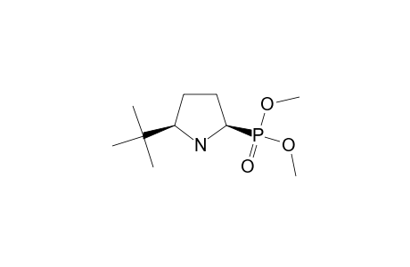 DIMETHYL-(2R,5S)-(-)-5-TERT.-BUTYLPYRROLIDINE-2-PHOSPHONATE