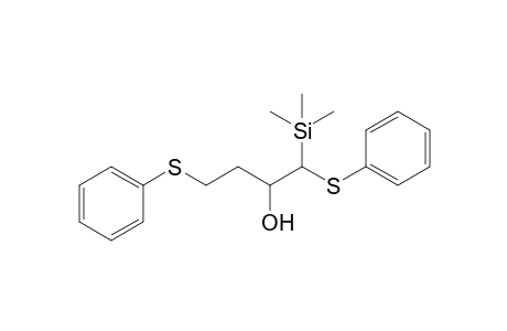 1,4-bis(Phenylthio)-1-(trimethylsilyl)butan-2-ol