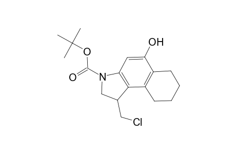 Hydroxy-3-[(t-butoxycarbonyl)amino]-1-(chloromethyl)-1,2,6,7,8,9-hexahydro-3H-benz[e]indole