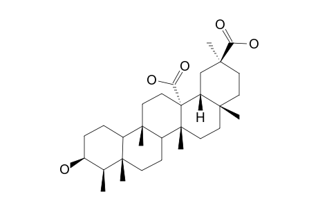 3-BETA-HYDROXY-D:A-FRIEDEO-OLEANAN-27,29-DIOIC-ACID