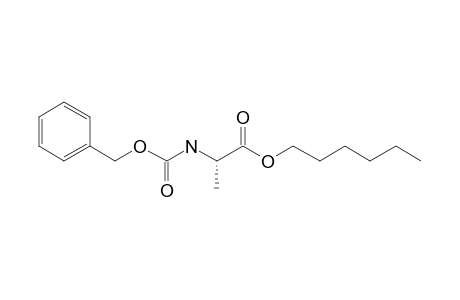 L-Alanine, N-benzyloxycarbonyl-, hexyl ester