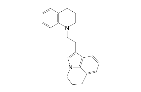 6-(2-(3,4-dihydroquinolin-1(2H)-yl)ethyl)-2,3-dihydro-1H-pyrrolo[3,2,1-ij]quinoline