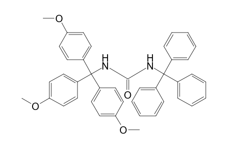 1-(triphenylmethyl)-3-[tris(4-methoxyphenyl)methyl]urea