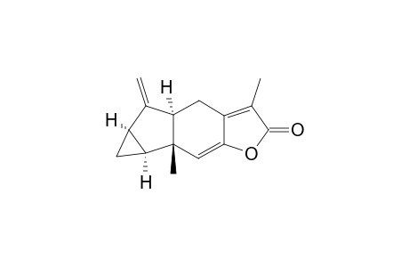 CHLORANTHALACTONE-A;1,3-CYClO-4(15),7(11),8-EUDESMATRIEN-12,8-OLIDE