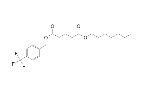 Glutaric acid, heptyl 4-(trifluoromethyl)benzyl ester