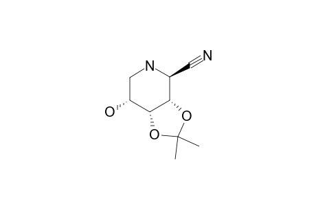 2,6-DIDEOXY-2,6-IMINO-3,4-O-ISOPROPYLIDENE-D-ALLONONITRILE