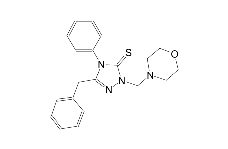 3H-1,2,4-triazole-3-thione, 2,4-dihydro-2-(4-morpholinylmethyl)-4-phenyl-5-(phenylmethyl)-
