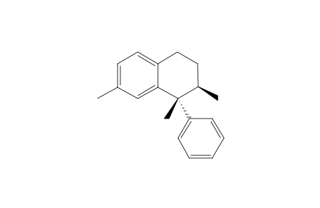 trans-1,2,7-trimethyl-1-phenyl-1,2,3,4-tetrahydronaphthalene