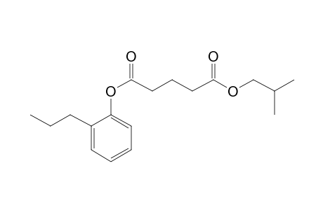 Glutaric acid, isobutyl 2-propylphenyl ester