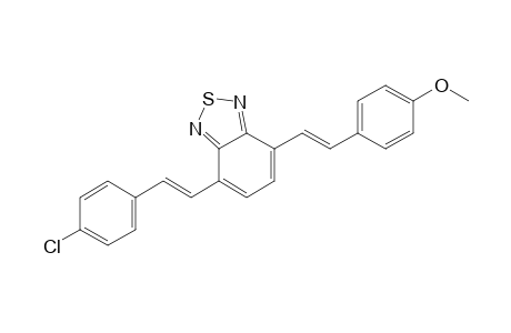 4-[(E)-4-Chlorostyryl]-7-[(E)-4-methoxystyryl]benzo[c][1,2,5]thiadiazole