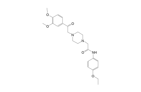 1-piperazineacetamide, 4-[2-(3,4-dimethoxyphenyl)-2-oxoethyl]-N-(4-ethoxyphenyl)-