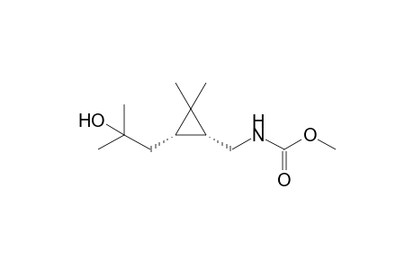 Methyl (1R,3S)-N-[2,2-Dimethyl-3-(2-hydroxy-2-methylpropyl)cyclopropyl]methylcarbamate