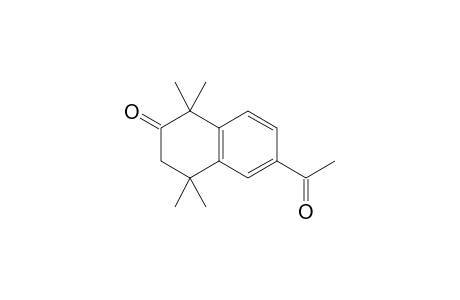 6-Acetyl-1,1,4,4-tetramethyl-3,4-dihydro-2(1H)-naphthalenone