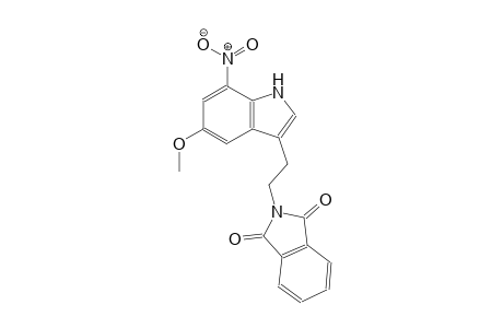 2-[2-(5-methoxy-7-nitro-1H-indol-3-yl)ethyl]-1H-isoindole-1,3(2H)-dione