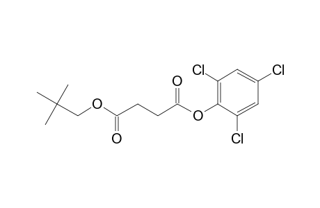 Succinic acid, 2,4,6-trichlorophenyl neopentyl ester