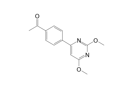 1-(4-(2,4-Dimethoxypyrimidin-6-yl)phenyl)ethanone