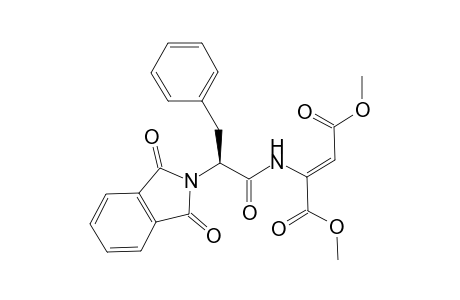 N-Phthaloyl-(S)-phenylalanyl-.alpha.,.beta.-didehydroaspartic acid dimethyl ester