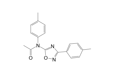 N-(4-methylphenyl)-N-[3-(4-methylphenyl)-1,2,4-oxadiazol-5-yl]acetamide