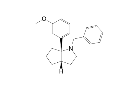 (3aS,6aS)-1-benzyl-6a-(3-methoxyphenyl)-2,3,3a,4,5,6-hexahydrocyclopenta[b]pyrrole