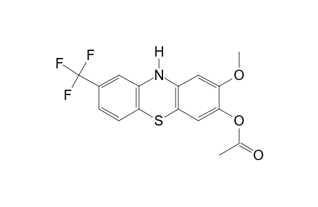 2-METHOXY-8-(TRIFLUOROMETHOXY)PHENOTHIAZIN-3-OL, ACETATE (ESTER)