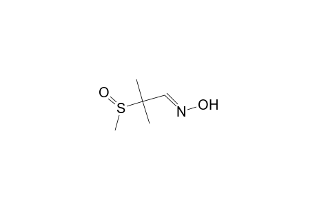 Propanal, 2-methyl-2-(methylsulfinyl)-, oxime