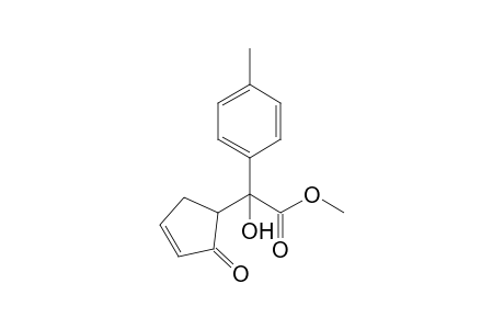Hydroxy-(2-oxocyclopent-3-enyl)-p-tolylacetic acid methyl ester