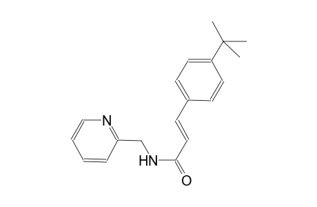 (2E)-3-(4-tert-butylphenyl)-N-(2-pyridinylmethyl)-2-propenamide