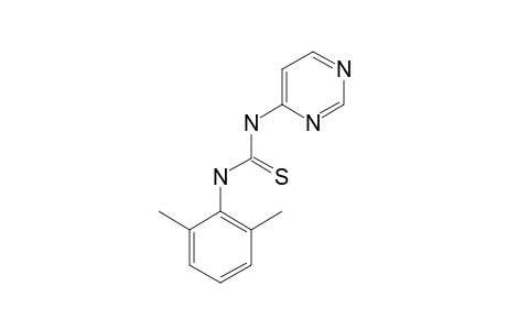 1-(2,6-dimethylphenyl)-3-pyrimidin-4-ylthiourea
