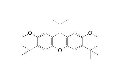 2,7-Dimethoxy-3,6-di-t-butyl-9-isopropyl-9H-xanthene