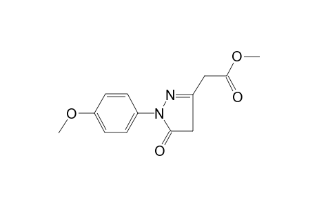 2-[1-(4-methoxyphenyl)-5-oxo-4H-pyrazol-3-yl]acetic acid methyl ester