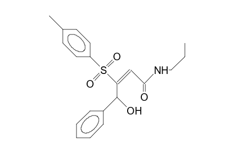 (E)-4-Hydroxy-4-phenyl-N-propyl-3-tosyl-but-2-enamide