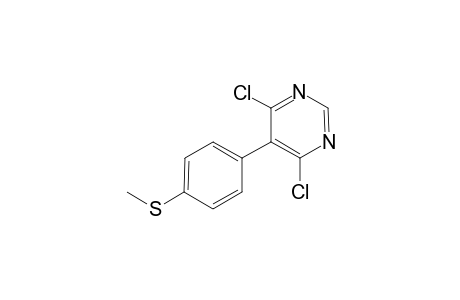 4,6-Dichloro-5-(4-(methylthio)phenyl)pyrimidine