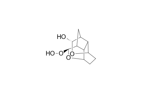 12-Hydroxy-7,13-dioxatetracyclo[6.3.0.0(1,6).0(2,3)]tridecan-8-hydroperoxide