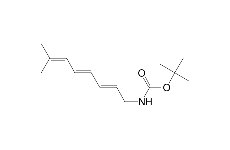 N-[(2E,4E)-7-methylocta-2,4,6-trienyl]carbamic acid tert-butyl ester