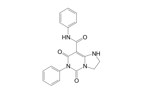 6-Phenyl-8-(phenylcarbamoyl)-1,2,3,5,6,7-hexahydroimidazo[1,2-c]pyrimidine-5,7-dione