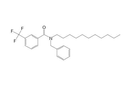 Benzamide, 3-trifluoromethyl-N-benzyl-N-undecyl-