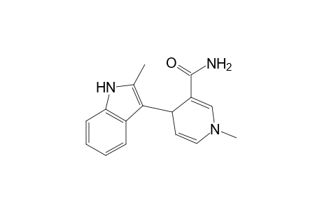 1-Methyl-4-(2-methyl-1H-indol-3-yl)-4H-pyridine-3-carboxamide