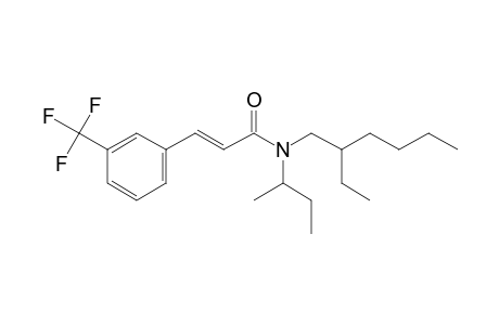 Trans-cinnamamide, 3-trifluoromethyl-N-(2-butyl)-N-(2-ethylhexyl)-