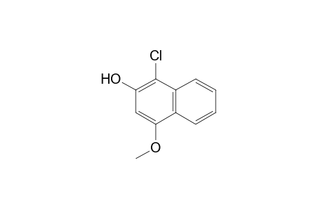 2-Naphthalenol, 1-chloro-4-methoxy-