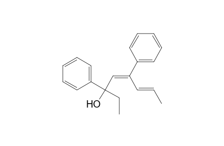 Benzenemethanol, .alpha.-ethyl-.alpha.-(2-phenyl-1,3-pentadienyl)-, (E,E)-