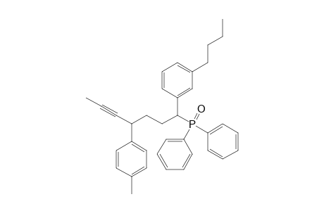 [5-Butyl-3-(4-methylphenyl)-4-hexynylbenzyl]diphenylphosphine oxide