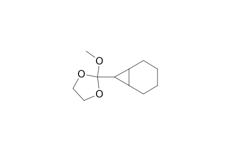 2-(exo-7-Bicyclo[4.1.0]heptyl)-2-methoxy-1,3-dioxolane