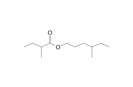 Butanoic acid, 2-methyl-4-methylhexyl ester