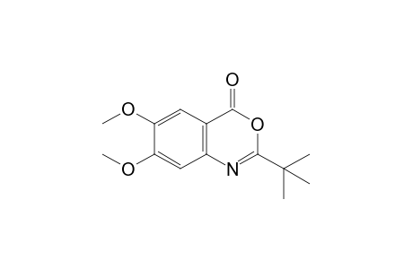 2-tert-butyl-6,7-dimethoxy-4H-3,1-benzoxazin-4-one
