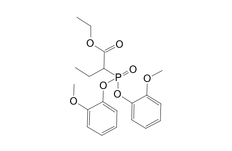 2-bis(2-methoxyphenoxy)phosphorylbutanoic acid ethyl ester