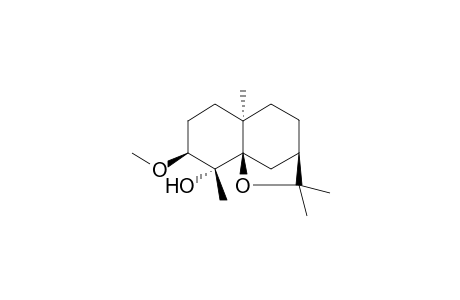 3-.beta.-Methoxy- 4-.alpha.-hydroxy-.beta.-dihydrogarofuran