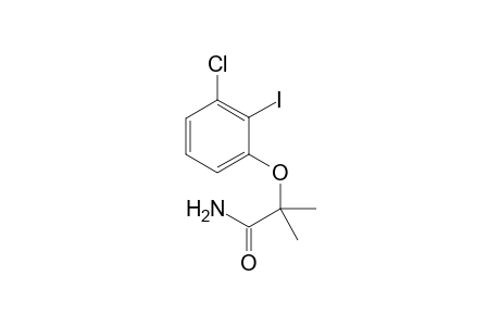 2-(3-Chloro-2-iodophenoxy)-2-methylpropanamide